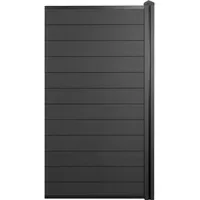 MCW Windschutz Savoie 98 cm Anthrazit WPC