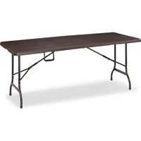 Relaxdays Relaxdays, Gartentisch + Balkontisch, Gartentisch (180 cm)