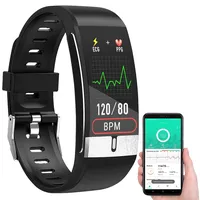 Newgen Medicals Smartwatch: Fitness-Armband mit EKG-, Herzfrequenz- & SpO2-Anzeige,