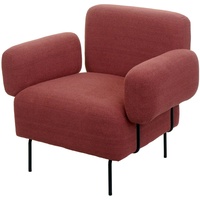 Heute wohnen Lounge-Sessel HWC-L83, Cocktailsessel Polstersessel Sessel, Bouclé Stoff/Textil