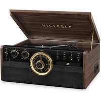 Victrola VTA 270B ESP Brown Retro-Plattenspieler - Braun