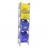 Simonrack Getränkekistenregal Simonbottle 8425437087837 grau 40,0 x 30,0 x