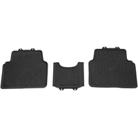 Volkswagen 10A06151282V Gummi Fußmatten Premium Allwettermatten 3X Gummimatten hinten,