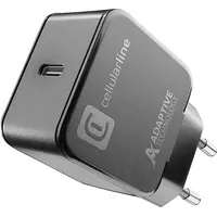 Cellular Line Cellularline USB-C Charger 15W schwarz (ACHSMUSBC15WK)