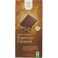 Gepa Grand Chocolat Espresso Caramel Schokoladentafel 100 g