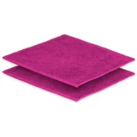 EXKLUSIV HEIMTEXTIL Seiftuch 30 x 30 cm pink 2