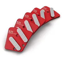 MENZER Diamantsegmente medium floor für ESM 406 Einscheibenschleifmaschine, 5