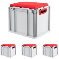 Proregal SparSet 4x Eurobox NextGen Seat Box Rot HxBxT