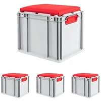 Proregal SparSet 4x Eurobox NextGen Seat Box Rot HxBxT