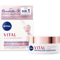 NIVEA VITAL Strahlender Teint Reichhaltige Tagespflege für reife Haut,