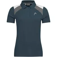 Head CLUB 22 Tech Polo Shirt Women, navy, XL