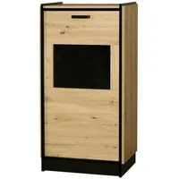 Küchen-Preisbombe Vitrine Karia Kommode Anbauwand Schrankwand Esszimmer Eiche Artisan