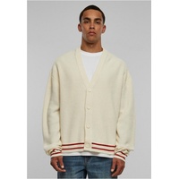 URBAN CLASSICS Sporty Boxy Cardigan in whitesand | Gr.: