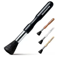 Grasshopper Barista Pinsel - Veganer Reinigungspinsel Kaffeepinsel (modern schwarzes