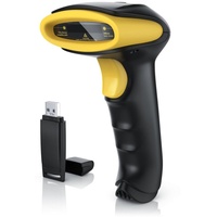 Aplic Handscanner, (Kabelloser Laser Barcode Scanner, 6 Scan-Modi, 1400mAh