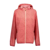 CMP Rain Fix Hood Jacke Damen Koralle 34