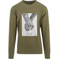 Mister Tee Trust 2.0 Sweatshirt Olive M