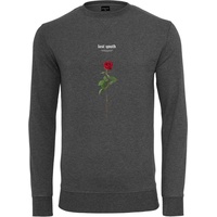 Mister Tee Lost Youth Rose Sweatshirt Charcoal S