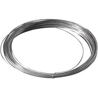 Rayher Silberdraht mit Kupferkern Basteldraht silber 1,0 Ø mm