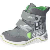 Ricosta Stiefelette Lederimitat/Textil Stiefelette grau|grün 32 EU