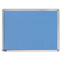 Dots Pinnwand 120,0 x 90,0 cm Textil blau