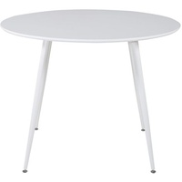 VCM Plaza Esstisch Ø100cm weiß.