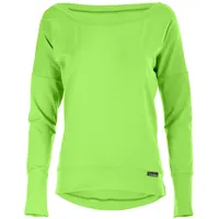 Winshape Damen Freizeit Sport Dance Fitness Ws2 Longsleeve, Apfelgrün,