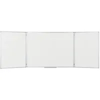 Bi-Office Klappbares Whiteboard 120 x 90 cm Weiß