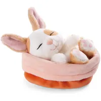 NICI Kuscheltier Sleeping Pets Hase karamell gepunktet 12cm im
