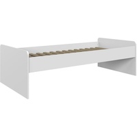 WIMEX Wimex, Multiraumkonzept Kastenbett Weiß Holzwerkstoff 90x200 cm -