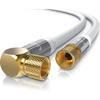 Primewire SAT-Kabel, Koax, F-Stecker, HDTV SAT Koax Kabel 90°