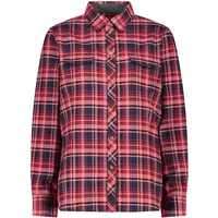 CMP 32t1486 Langarmhemd - B. Blue / Red Wine