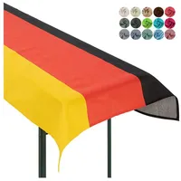 Heimtexland ® Tischdecke Bierzeltgarnitur Biertischdecke Garten Tischdeko Fußball EM