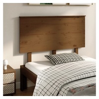 VidaXL Kopfteil Honigbraun 124x6x82,5 cm Massivholz Kiefer