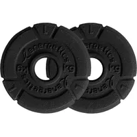 Energetics Hantelscheiben 0,5kg - 5kg Schwarz, - 2X2,5