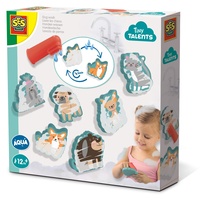 SES Creative 13084 Hunde waschen Wasserspielzeug für die Badewanne