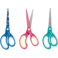 Herlitz Bastelschere Design 17cm rund farbig sortiert