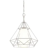 Westinghouse Art Déco 1-flg. 60 cm nickel gebürstet