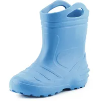 Ladeheid Kinder federleichte Eva Thermo Gummistiefel gefüttert KL051 (Hellblau,