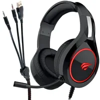 Schwaiger GH50 Gaming Headset Kopfhörer Mikrofon LED Stereo PC