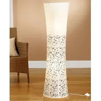 Trango 1240L Modern Design LED Reispapier Stehlampe *KOS* in