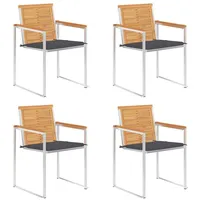 VidaXL Gartenstuhl 48 x 49 x 85 cm grau