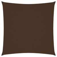 VidaXL Sonnensegel Oxford-Gewebe Quadratisch 4x4 m Braun