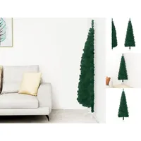 VidaXL Künstlicher Halb-Weihnachtsbaum mit Ständer Schlank Grün 240 cm