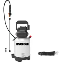 Worx Worx, Sprühflasche, Drucksprühgerät mit Rückentrage20V Akku (5 l)