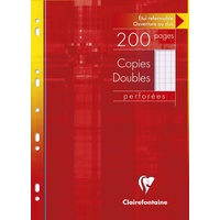 Clairefontaine 4711C Packung Kanzleibögen DIN A4 (gelocht, 200 Blatt,