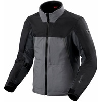RevIt! Revit Echelon GTX, Textiljacke Gore-Tex - Grau/Schwarz -