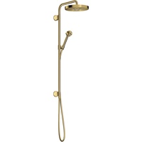 Hansgrohe Axor One Showerpipe 280 1jet Unterputz polished gold
