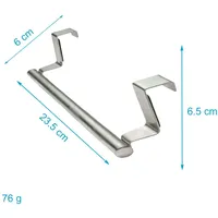 Intirilife Handtuchhalterung aus Edelstahl - 23.5 x 5 x