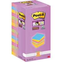 Post-it Post-it® Super Sticky Notes Carnival Haftnotizen extrastark farbsortiert,